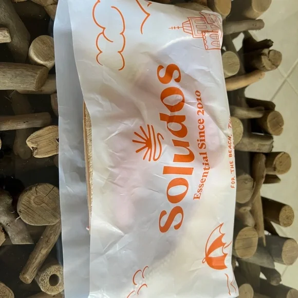 SOLUDOS Marseille Rosa Pink Espadrille Wedge Sandals - Picture 14 of 16